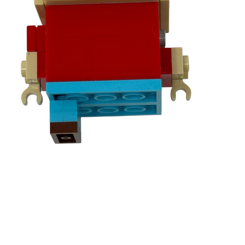 LEGO BrickHeadz Style Custom Figure Red Shirt Blue Pants Incomplete Build‎ - Picture 2 of 10